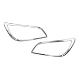 Front Headlight Bezels Cover Surround Rim Trim for Lexus IS300 2001-2005 Chrome ABS