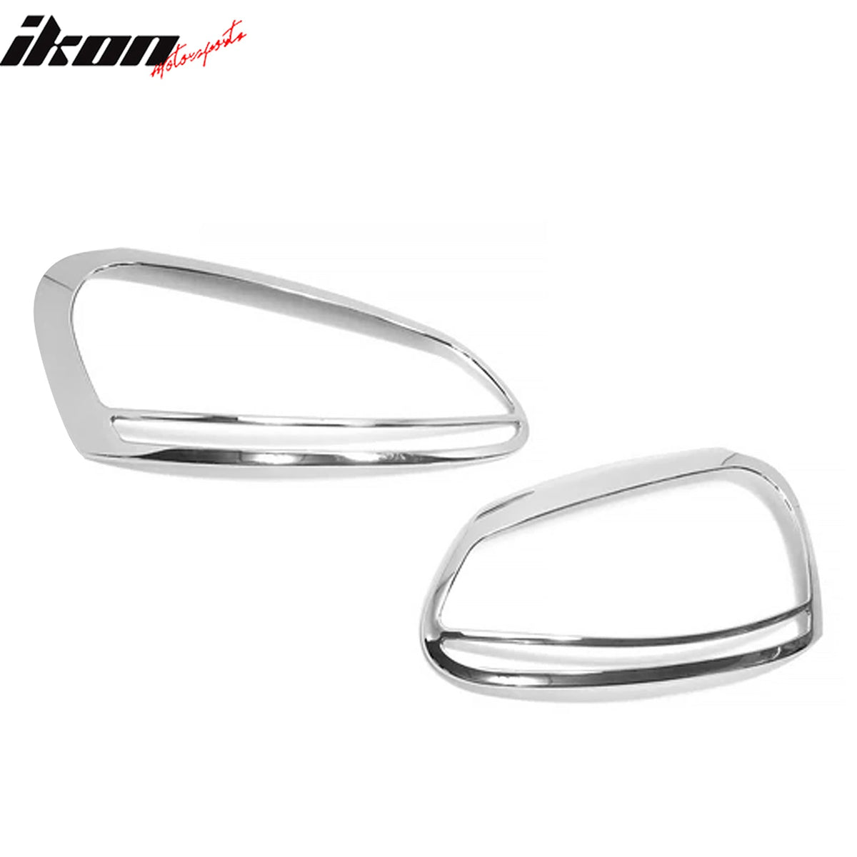 Headlight Bezels Cover Surround Rim for Volkswagen Golf 5 & Rabbit 2006-2009 Chrome ABS