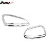 Headlight Bezels Cover Surround Rim for Volkswagen Golf 5 & Rabbit 2006-2009 Chrome ABS