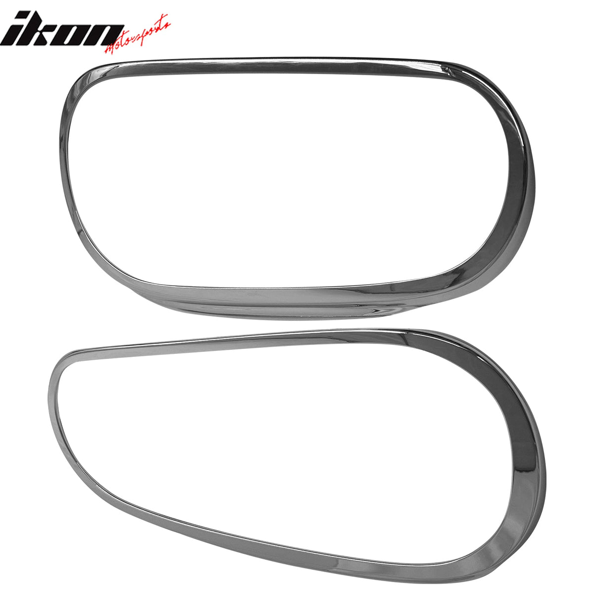 Headlight Bezels Cover Trim Surround Rim for Volkswagen Golf 4 GTI 1999-2005 Chrome ABS