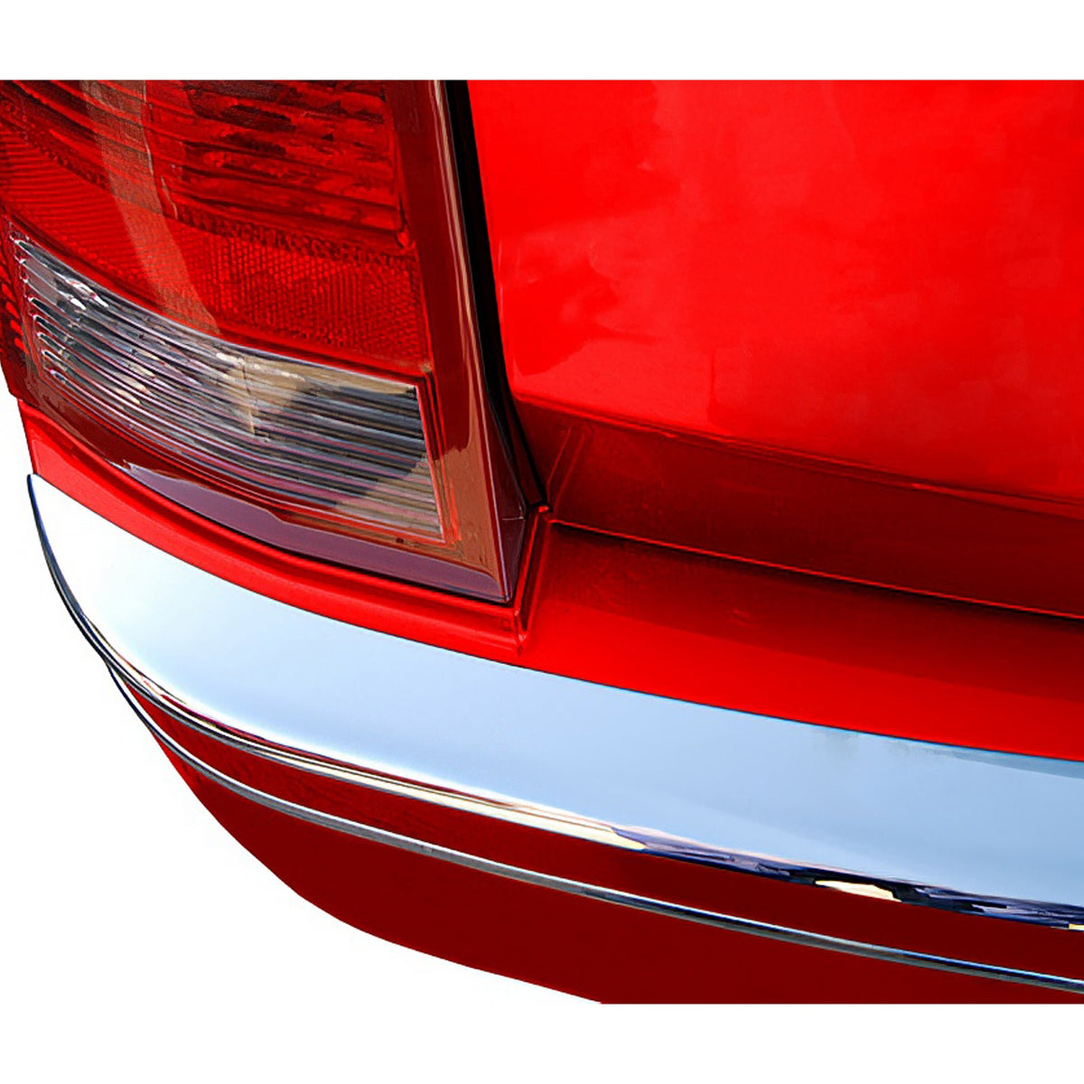 Rear Bumper Corner Pad Protector for Chrysler 300 2005-2010 Chrome ABS
