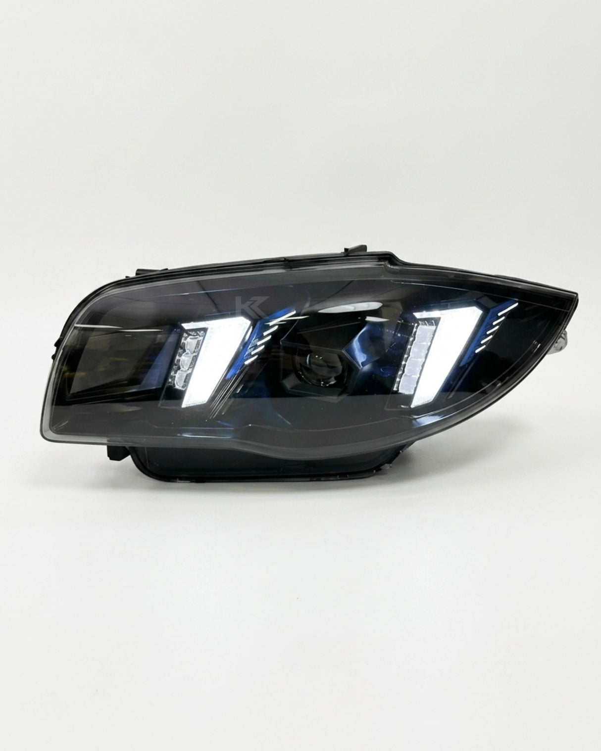 BMW 1 Series E87 Snake Eye Laser LED Headlight Assembly with Dual-Color DRL (Yellow / White) 2004 - 2011 (116i / 118i / 120i / 125i)