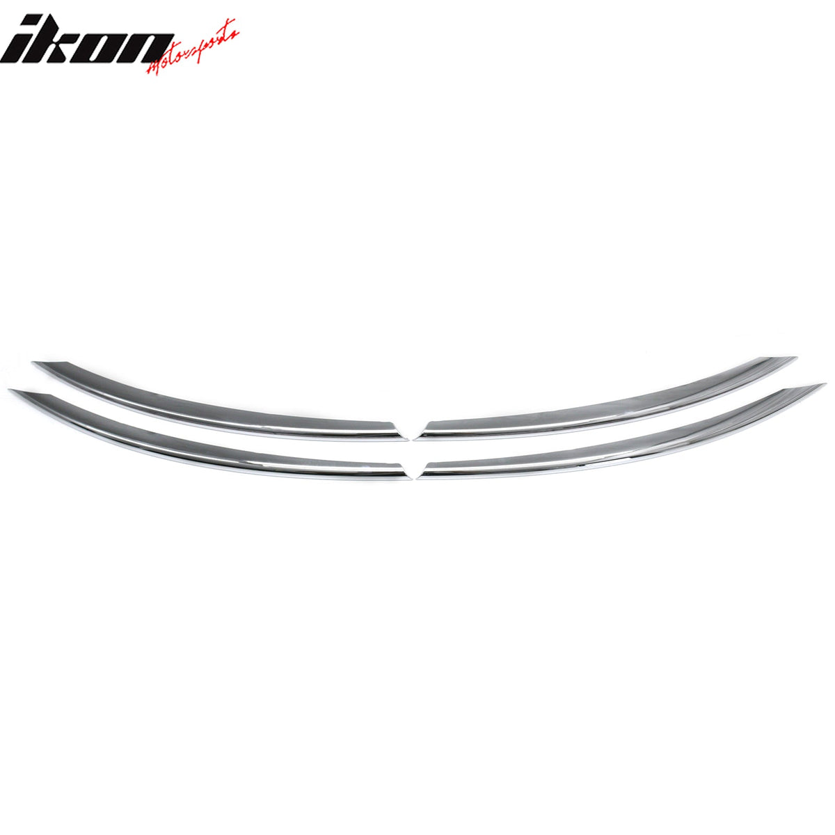 2012-2015 Audi A6 Chrome Front Fog Lights Garnishes Bezels Cover 4PCS Set