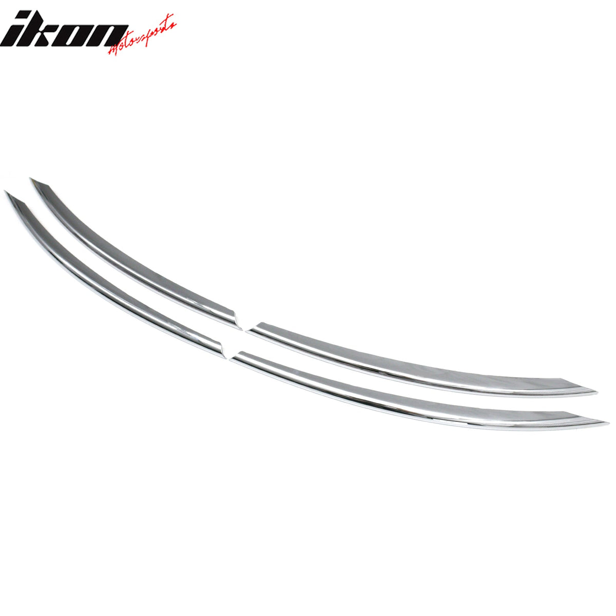 2012-2015 Audi A6 Chrome Front Fog Lights Garnishes Bezels Cover 4PCS Set