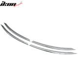 2012-2015 Audi A6 Chrome Front Fog Lights Garnishes Bezels Cover 4PCS Set