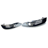 2006-2012 Chevy Impala 2PC Chrome Front Fog Light Bezel Cover Trim ABS