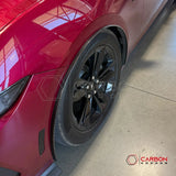 Real Carbon Fiber Front Fender Flares for 2024+ Ford Mustang (Pair)