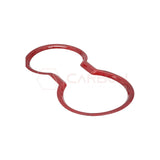 Real Carbon Fiber Cup Holder Trim Cover for 2024+ Ford Mustang