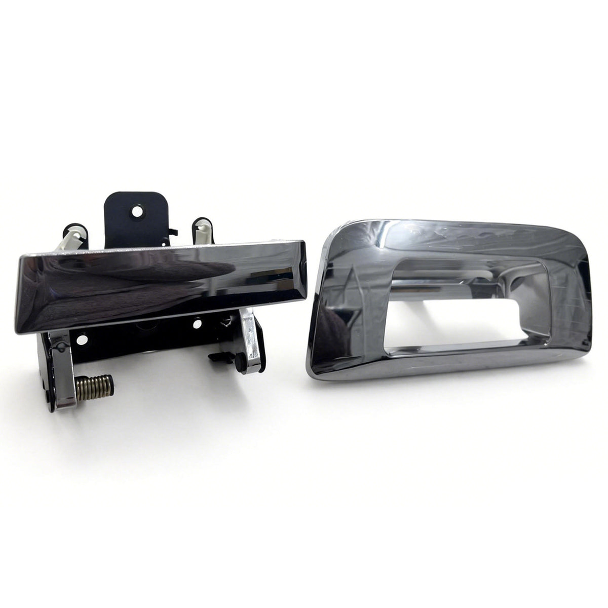 2007-2014 Chevy Silverado GMC Sierra 1500 2500 3500 HD Rear Tailgate Handle Covers Black