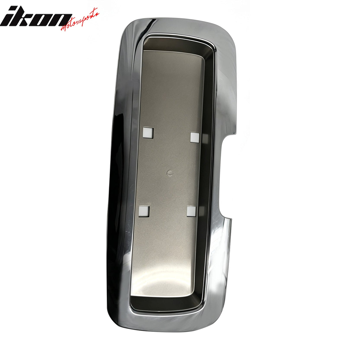 2002-2009 Chevrolet Trailblazer/GMC Envoy 2003-2008 Isuzu/Ascender 2002-2004 Oldsmobile Bravada Rear License Plate Trim Panel Chrome ABS