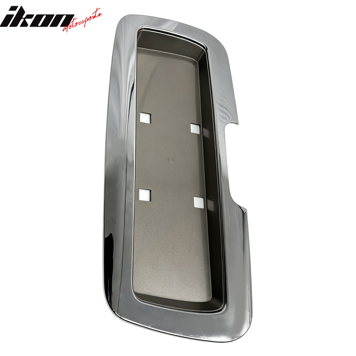 2002-2009 Chevrolet Trailblazer/GMC Envoy 2003-2008 Isuzu/Ascender 2002-2004 Oldsmobile Bravada Rear License Plate Trim Panel Chrome ABS