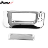 2007-2013 Chevy Silverado GMC Sierra 1500 Chrome ABS Tailgate Handle Cover w/ Key Hole