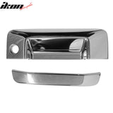 2014-2018 Chevy Silverado GMC Sierra 1500/2500/3500 Chrome ABS Rear Tailgate Door Handle Cover w/ Key Hole