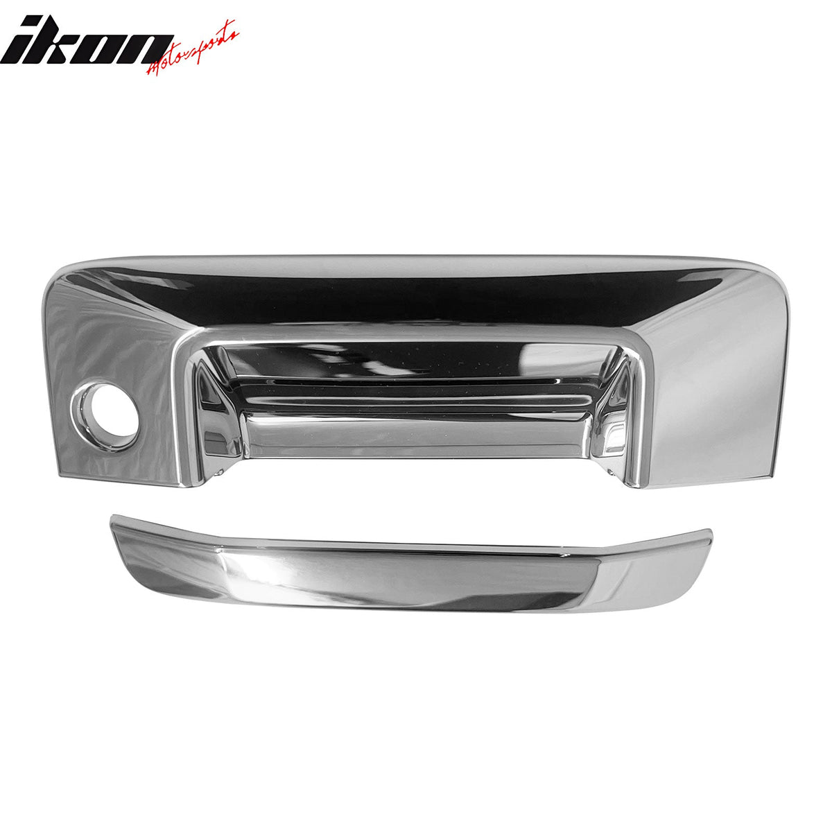 2014-2018 Chevy Silverado GMC Sierra 1500/2500/3500 Chrome ABS Rear Tailgate Door Handle Cover w/ Key Hole