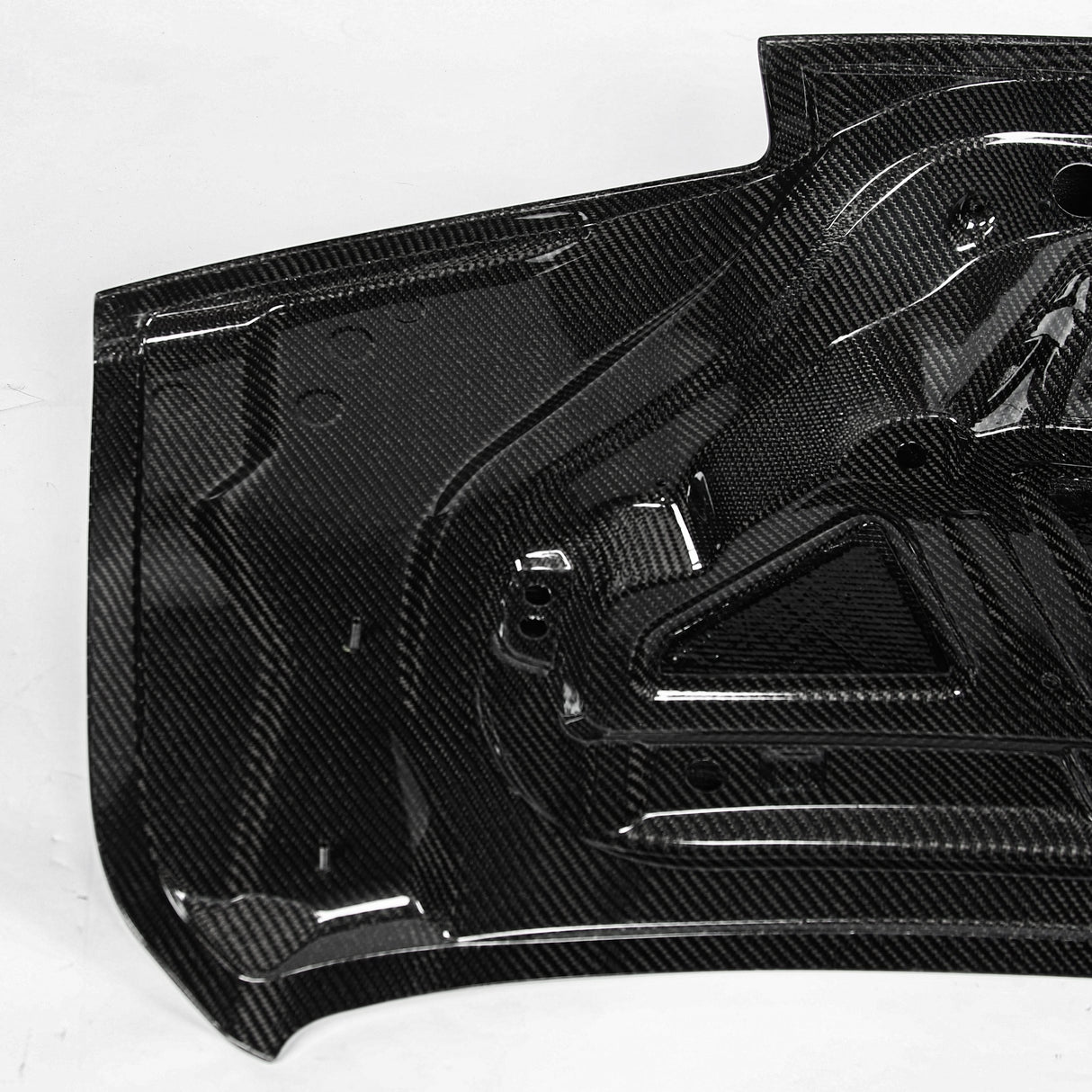 2010-2013 Camaro Type-X Double Sided Gloss Carbon Fiber Trunk W/ Integrated Spoiler