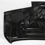 2016-2024 Camaro Type-X Double Sided Gloss Carbon Fiber Trunk W/ Integrated Spoiler