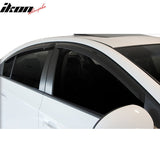 2011-2015 Chevrolet Cruze Dark Smoke Window Visors Rain Sun Guard ABS