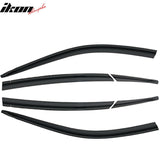 2014-2020 Chevrolet Impala Dark Smoke Window Visors Rain Sun Guard ABS