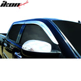 2007-2014 Chevrolet Silverado&GMC Sierra In-Channel 2PCS Window Visors