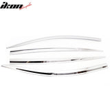 2015-2016 Honda CR-V Chrome Window Visors Rain Sun Guard ABS 6PCS