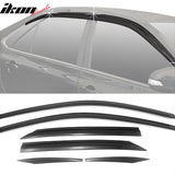 2015-2017 Toyota Camry Dark Smoke Window Visors Rain Sun Guard ABS