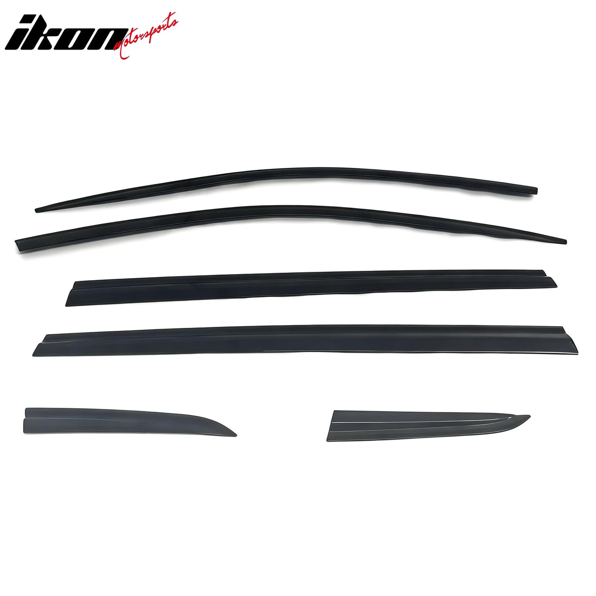 2018-2024 VW Volkswagen Tiguan Dark Smoke Window Visors Rain Guards
