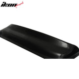Universal Fitment Dark Smoke Added on Rear Top Roof Spoiler Lip ABS