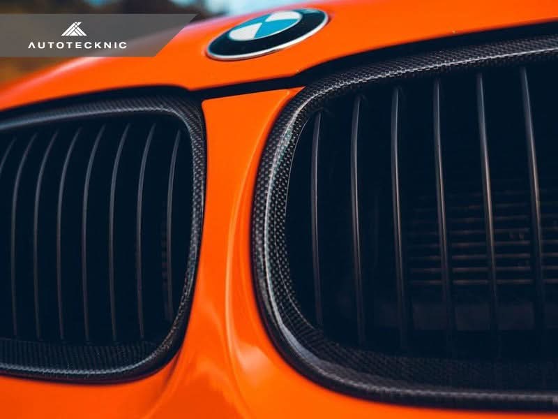 AutoTecknic Carbon Front Grille Set - E92/ E93 3-Series Pre-LCI (Including E9X M3)