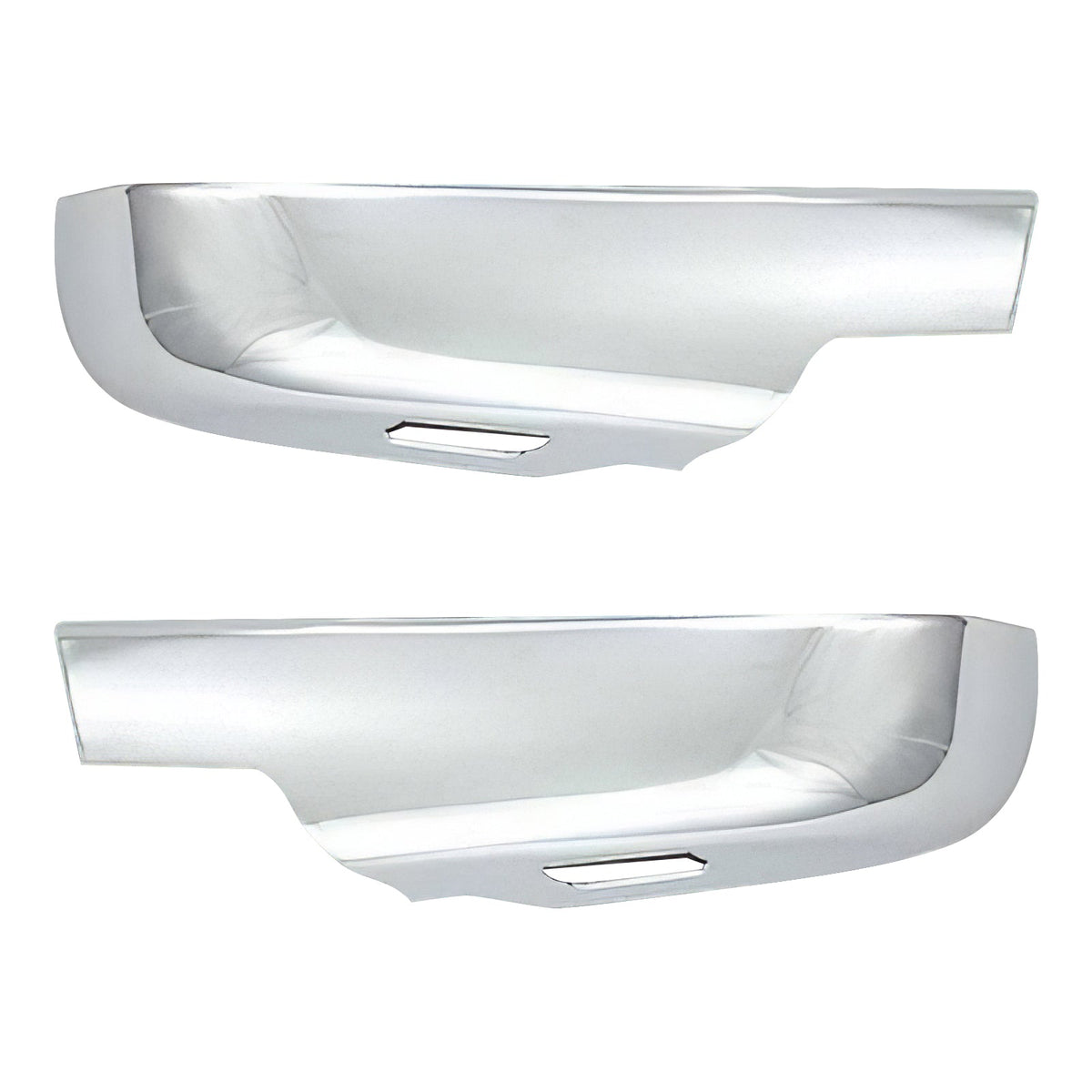 2007-2014 Cadillac Escalade Mirror Cover W/Puddle Light Cut Out Chrome