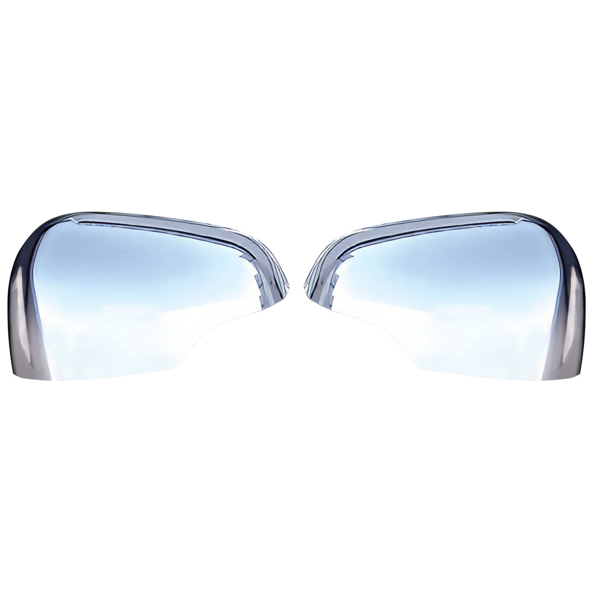 2013-2015 Chevrolet Spark Side Mirror Cover W/ Light Cut Out Chrome