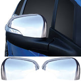 2013-2015 Chevrolet Spark Side Mirror Cover W/ Light Cut Out Chrome