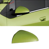 2013-2015 Chevy Spark Rear View Mirror Covers Overlay Chrome ABS Pair