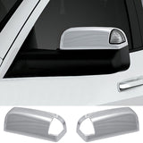 2009-2015 Dodge Ram Mirror Cover W/Turn Signal Light Cut Out Chrome