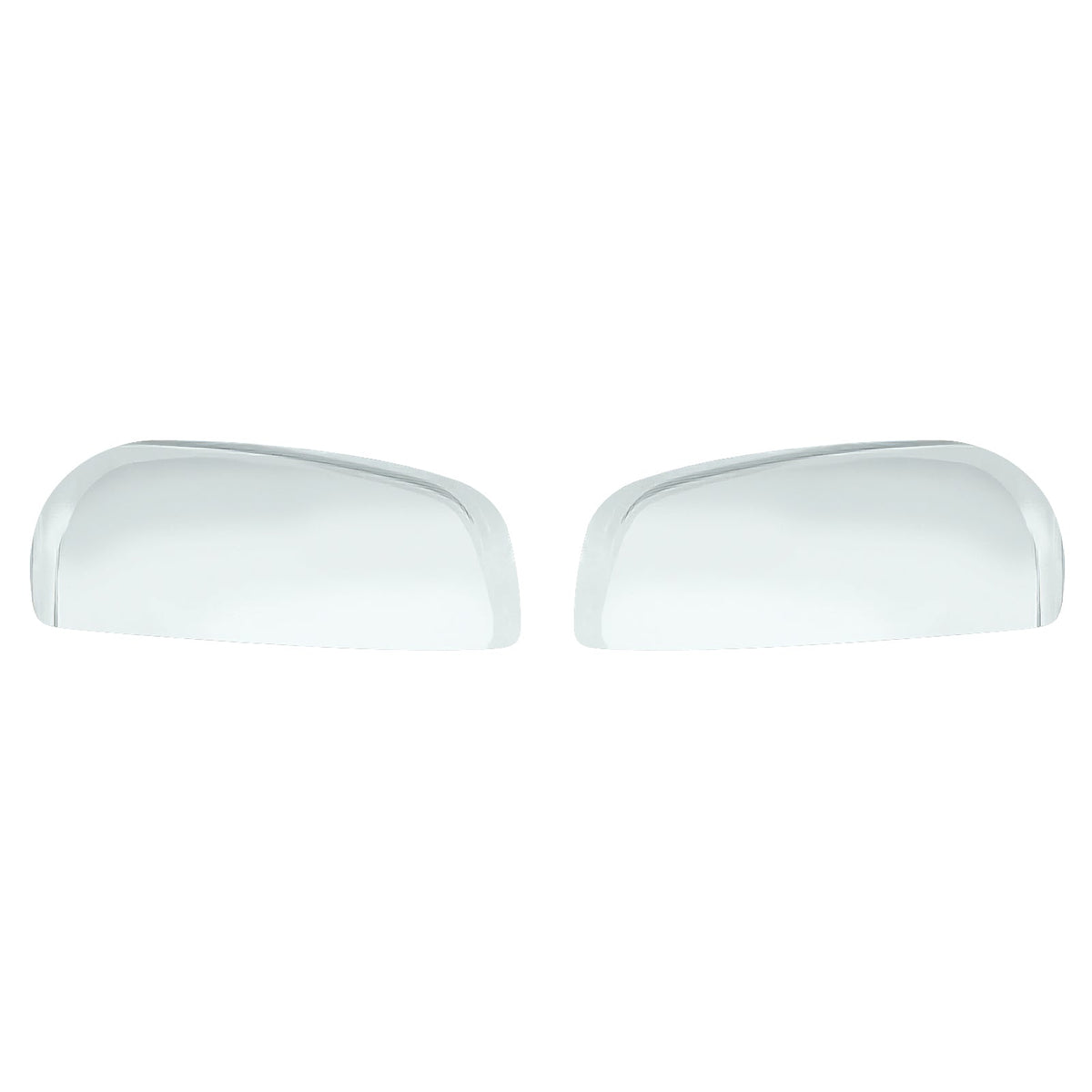 Side Rearview Mirror Cover Cap for Ford Five Hundred 2005-2007 Chrome ABS