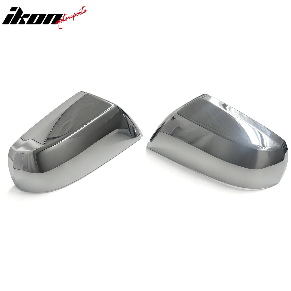 2007-2021 Toyota Tundra 2008-2021 Sequoia Chrome Top Mirror Covers Cap ABS Pair