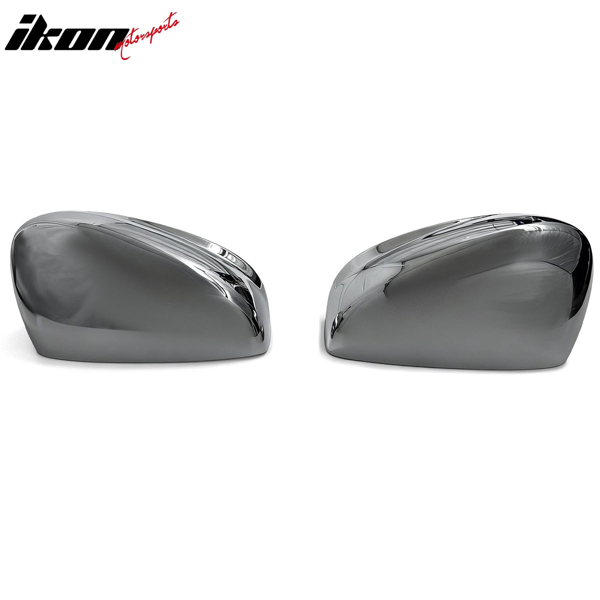 2008-2017 Honda Accord 2010-2015 Crosstour 2013-2016 Acura ILX Chrome Mirror Covers Top Cap ABS Pair