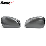 2008-2017 Honda Accord 2010-2015 Crosstour 2013-2016 Acura ILX Chrome Mirror Covers Top Cap ABS Pair