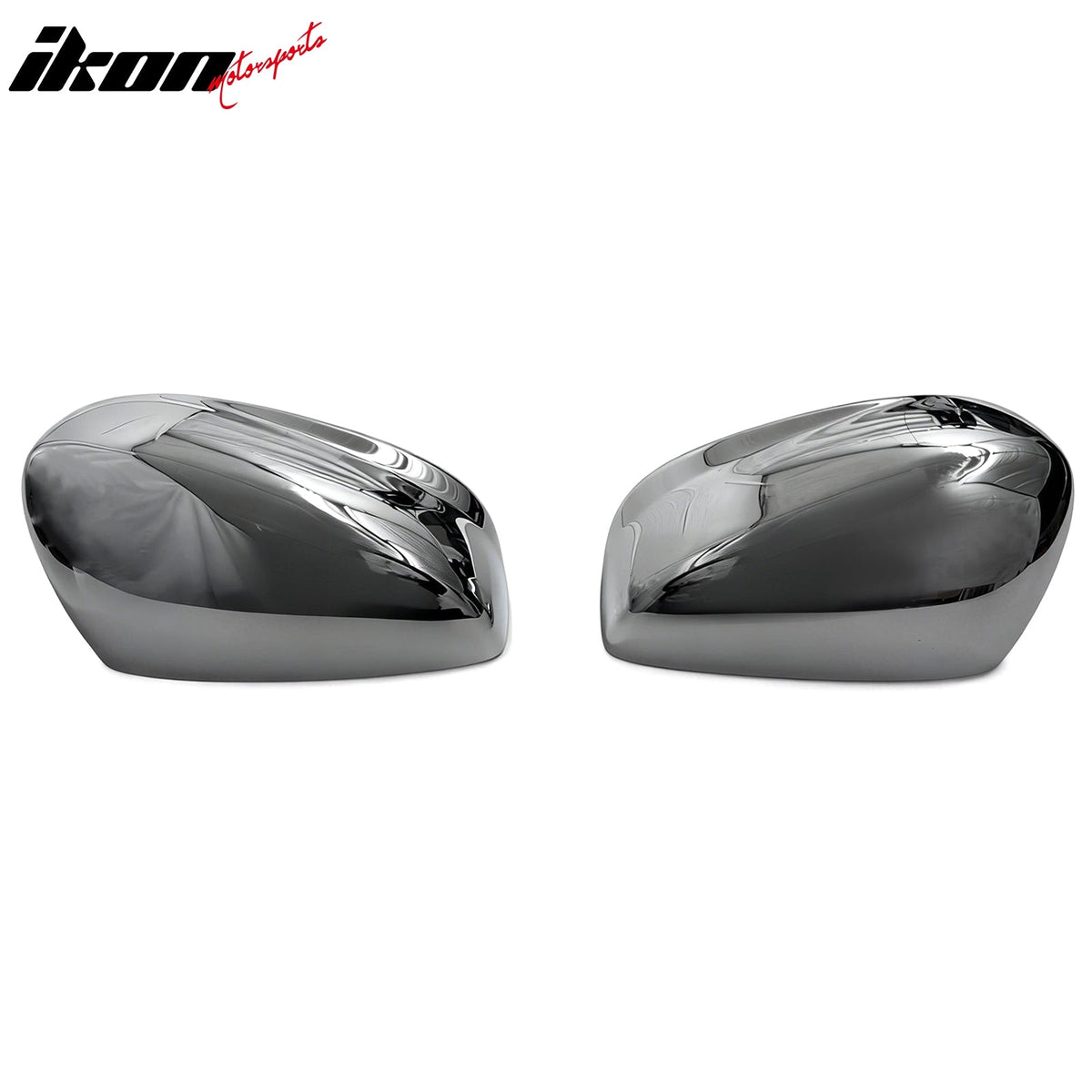 2008-2017 Honda Accord 2010-2015 Crosstour 2013-2016 Acura ILX Chrome Mirror Covers Top Cap ABS Pair