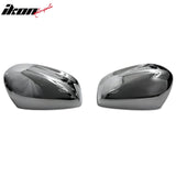 2008-2017 Honda Accord 2010-2015 Crosstour 2013-2016 Acura ILX Chrome Mirror Covers Top Cap ABS Pair