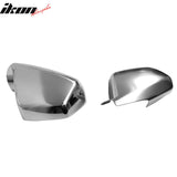 2008-2013 Cadillac CTS Chrome Full Mirror Covers Left Right Side Caps ABS Pair