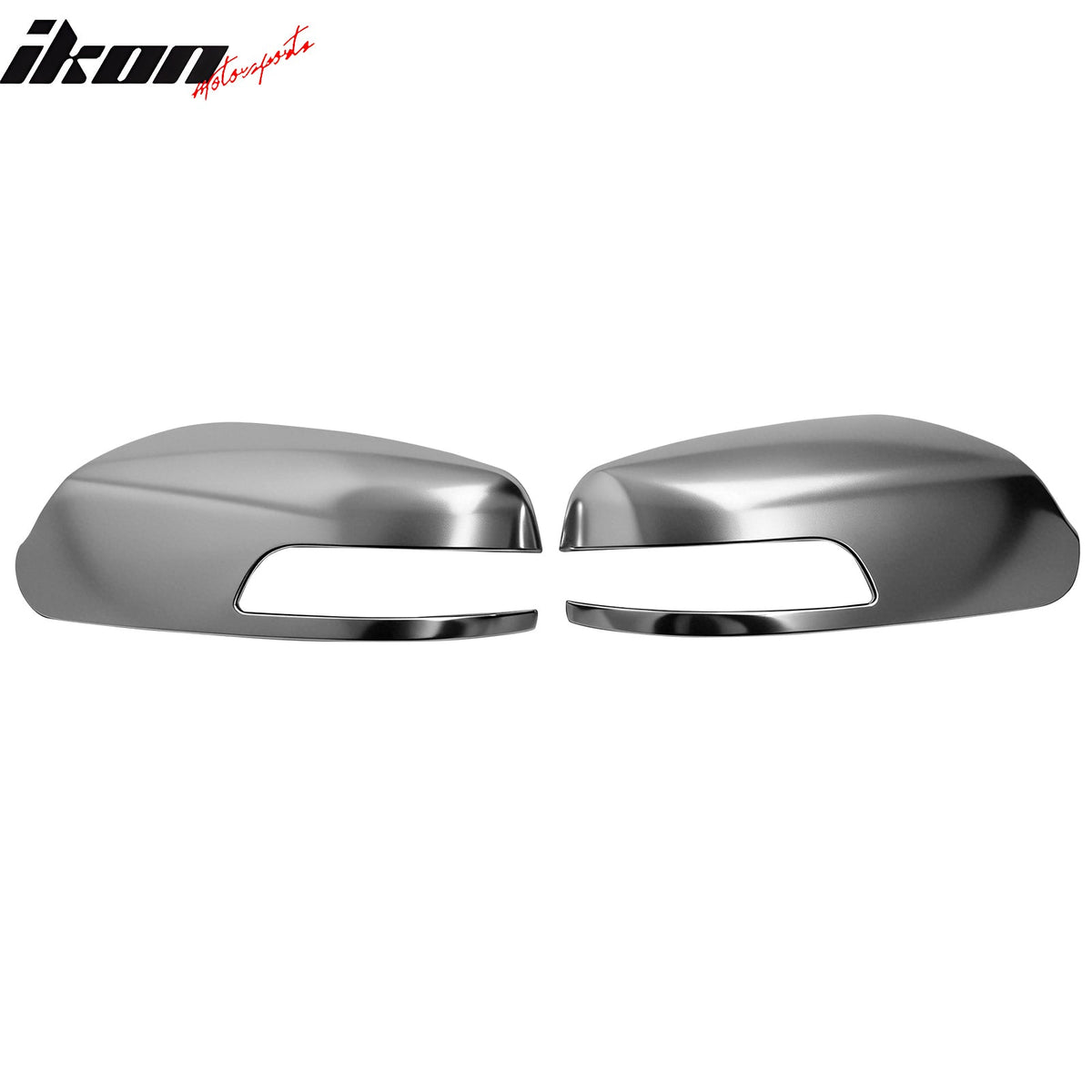 2011-2015 Kia Sorento 2PC Chrome ABS Mirror Covers Cap w/o Signal Light Cut Out