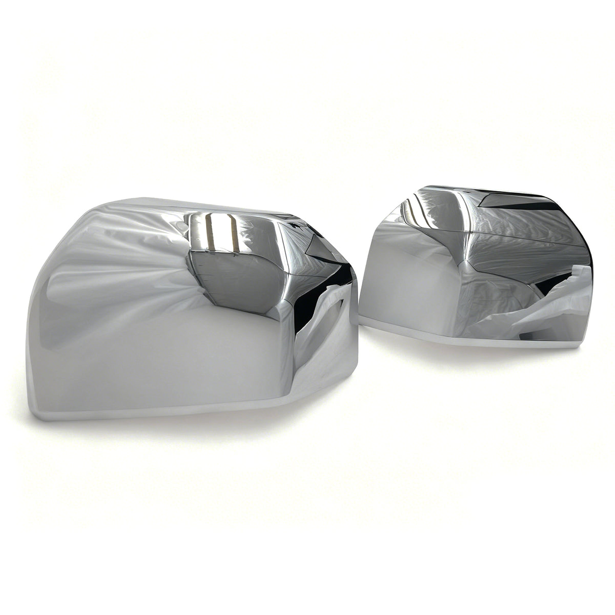 2015-2020 Ford F-150 Pickup Side Mirror Covers Caps Chrome ABS Pair