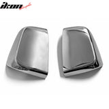 2015-2022 Chevrolet Colorado & GMC Canyon 2PCS Side Rearview Mirror Cover Cap Trim Replacement Chrome ABS