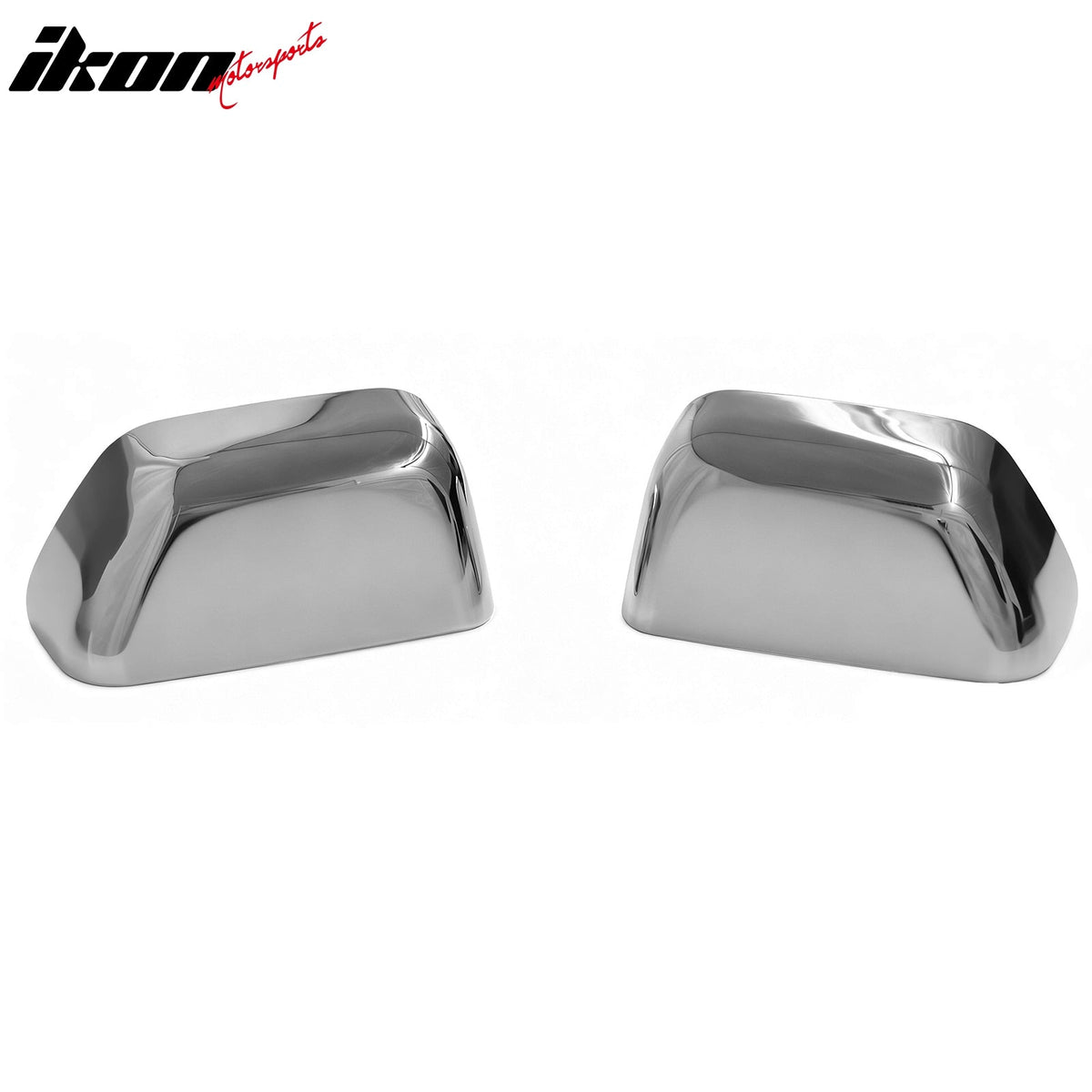 2017-2024 Ford F-250 F-350 Super Duty Chrome Mirror Covers Top Cap ABS Pair