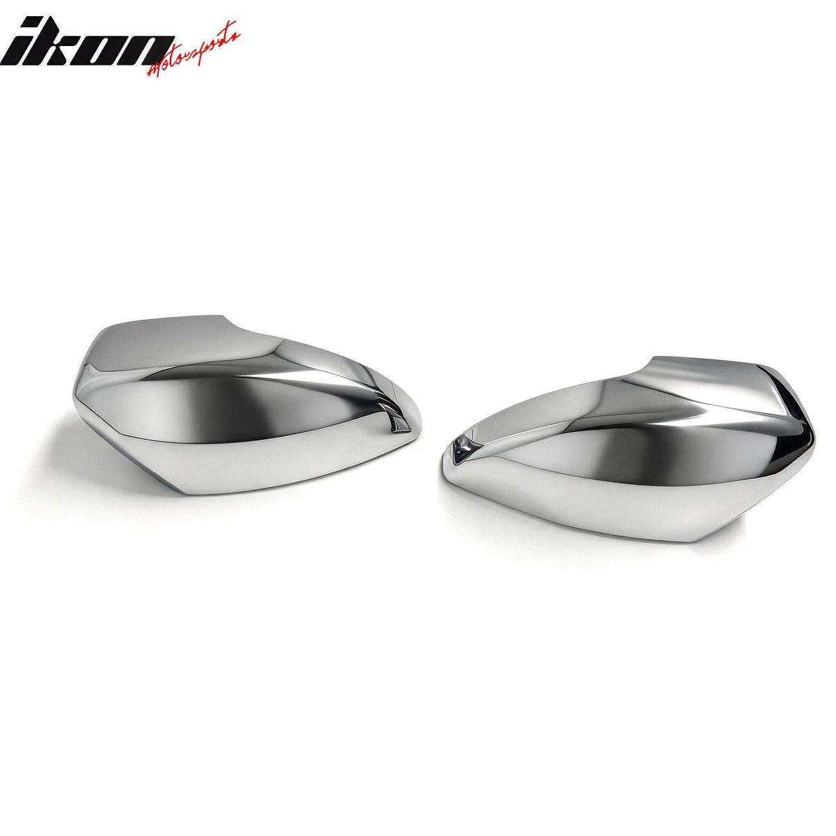2017-2019 Ford Escape 2PCS Chrome ABS Mirror Covers Cap with Turn Signal Light Cut
