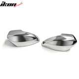 2017-2019 Ford Escape 2PCS Chrome ABS Mirror Covers Cap with Turn Signal Light Cut