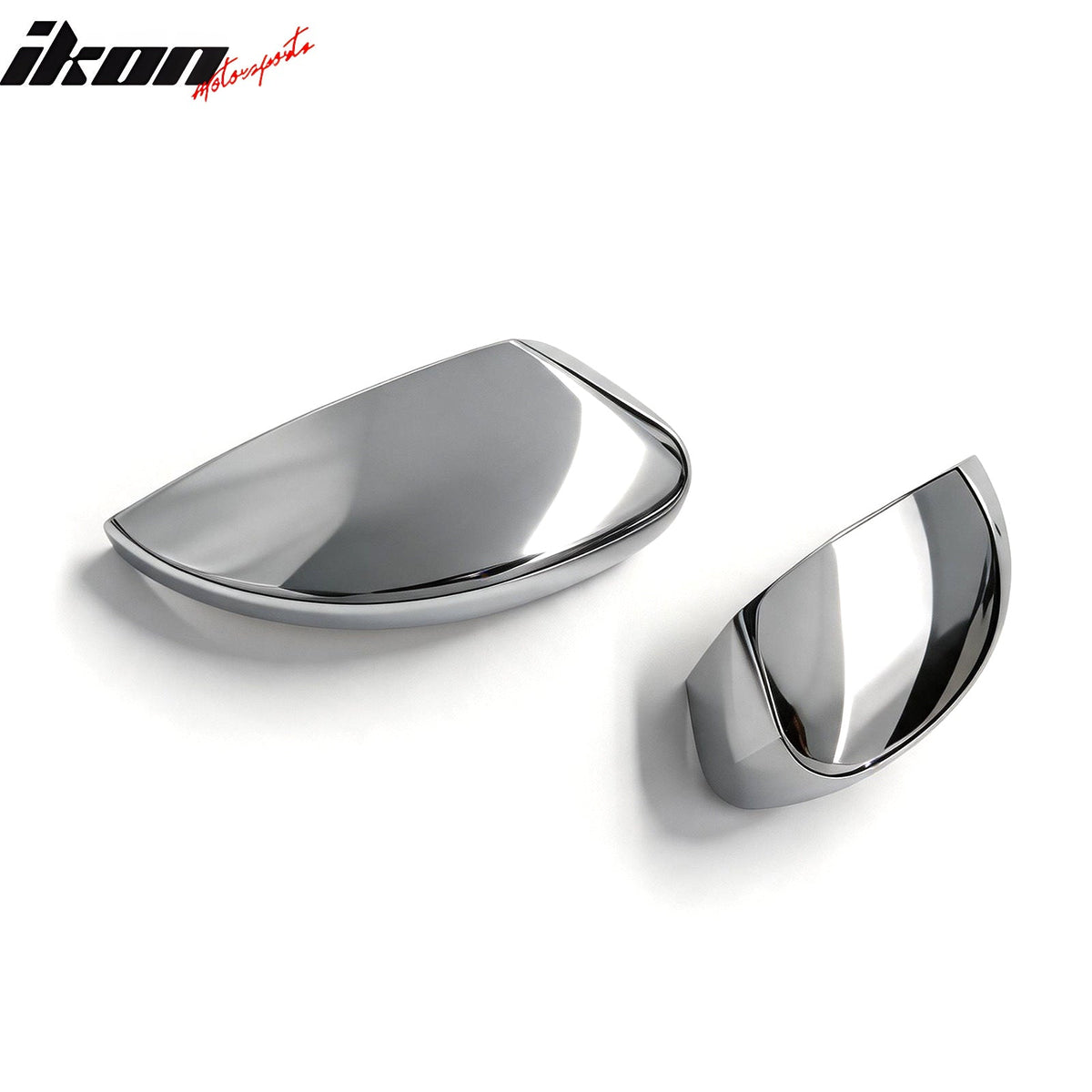 2017-2019 Ford Escape 2PCS Chrome ABS Mirror Covers Cap with Turn Signal Light Cut