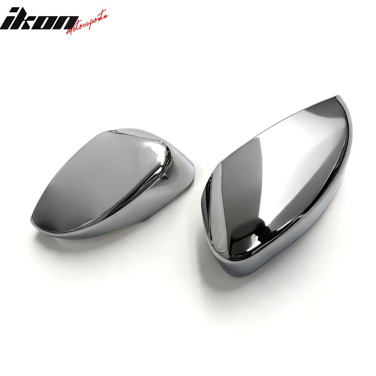2017-2019 Ford Escape 2PCS Chrome ABS Mirror Covers Cap with Turn Signal Light Cut