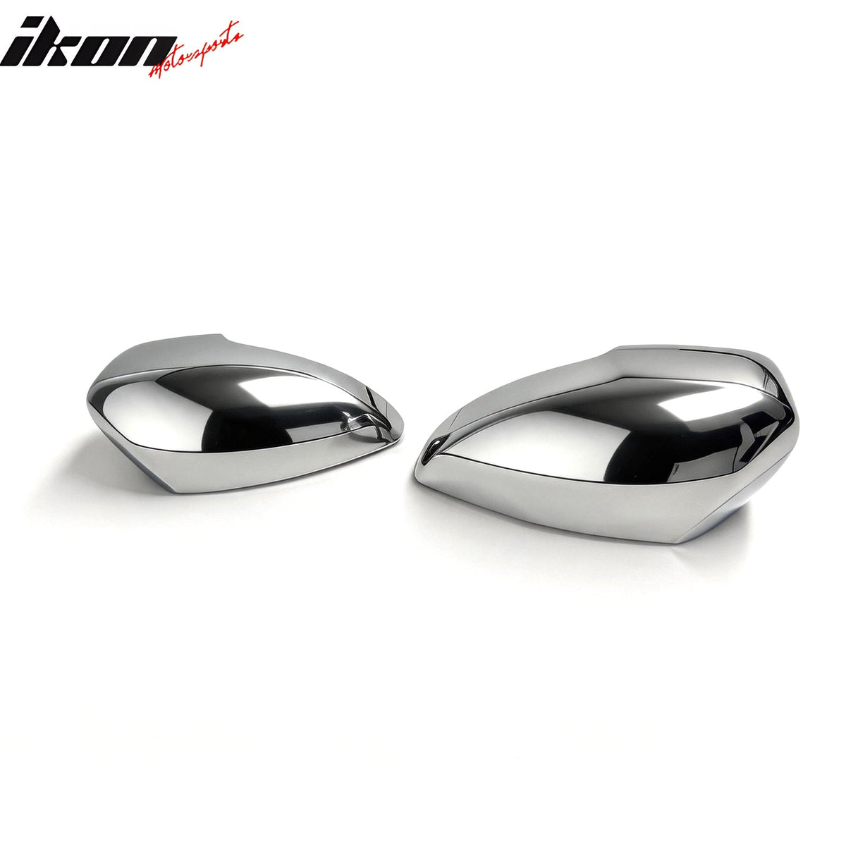 2017-2019 Ford Escape 2PCS Chrome ABS Mirror Covers Cap with Turn Signal Light Cut