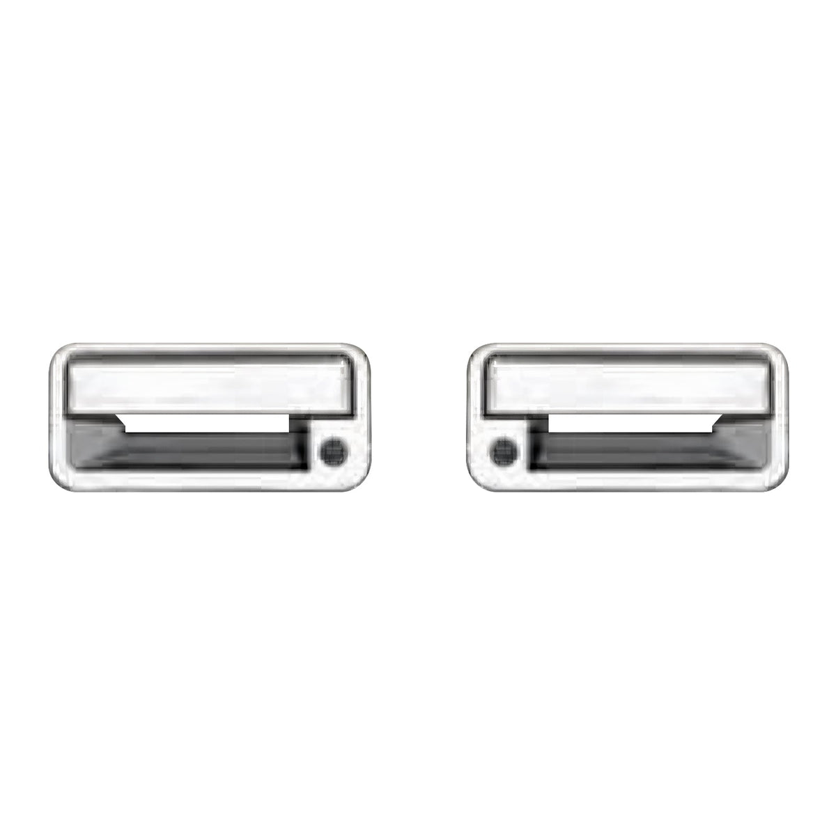 Door Handle Cover for Chevy Suburban 1992-1999 Chrome W/2-Keyhole ABS